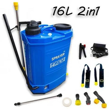 Pulverizator german 2 în 1 Werstil – manual și cu acumulator, 16 litri