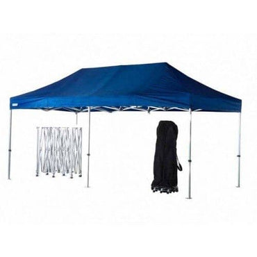 Foișor pliabil de grădină tip armonică 3 x 6 metri