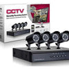 KIT complet supraveghere video – DVR + 4 camere HD, vizibilitate 24/7 și siguranță totală
