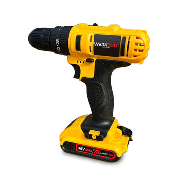 Mașină de Găurit și Înșurubat cu Impact + Set 40 Piese + Bonus – Fierăstrău Pendular Adaptabil