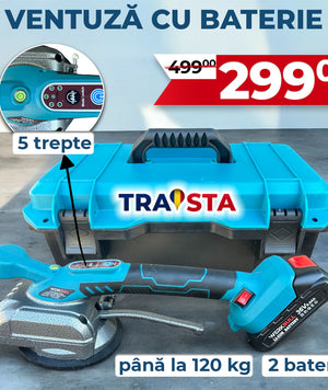 🔋 Ventuze cu acumulator pentru sticlă