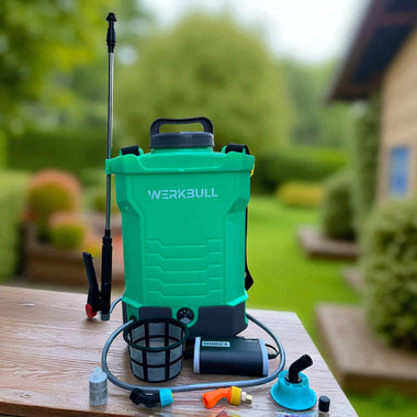 Stropitoare electrică cu acumulator WERKBULL – 10 litri