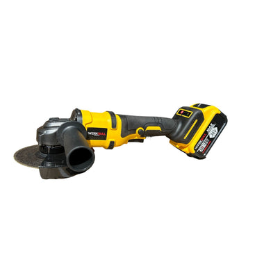 Polizor unghiular fără perii WerkBull Germania 36V cu 2 baterii de 8.0Ah și cutie