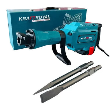 Ciocan demolator profesional WerkBull Germany 2400W SDS-HEX 65 mm + cutie de transport