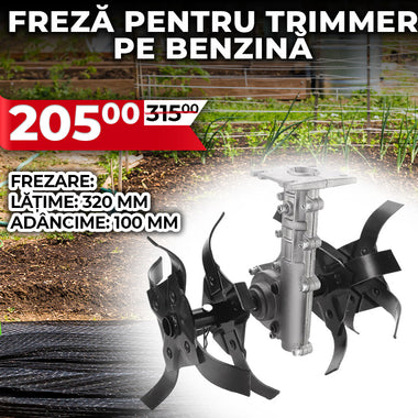 Accesoriu freză WerkBull pentru motocoasă / trimmer pe benzină
