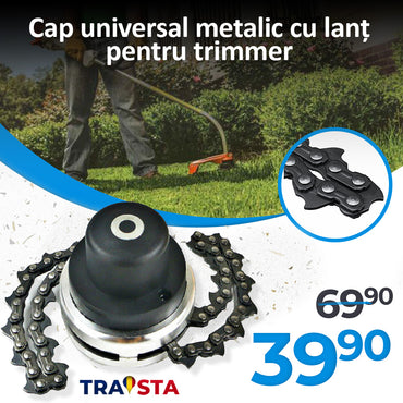 Cap universal metalic cu lanț WerkBull pentru trimmer
