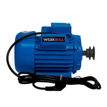 Motor Electric Monofazat WerkBull 3kW – 3000 rpm + Puliă inclusă