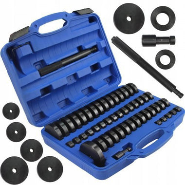 Set Profesional pentru Montarea Rulmenților și Bucșelor – 52 Piese + Geantă WerkBull Germania