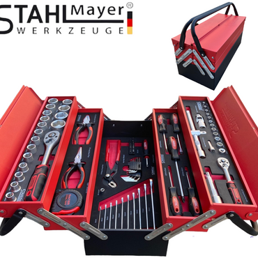 Set Profesional de Scule STAHLMAYER Germania – 86 Piese în Cutie Metalică