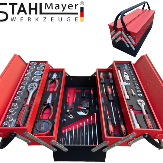 Set Profesional de Scule STAHLMAYER Germania – 86 Piese în Cutie Metalică