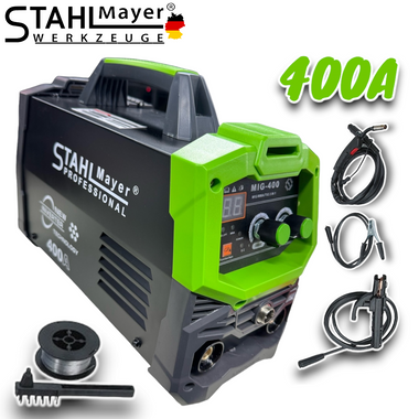 Aparat de sudură 2 în 1 Invertor MIG + MMA STAHLMAYER 400A