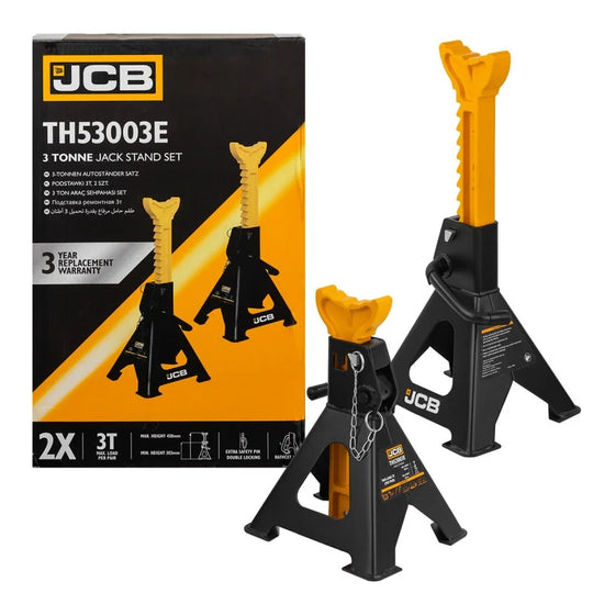 Set Suporturi Auto 3 T JCB cu Blocare de Siguranță
