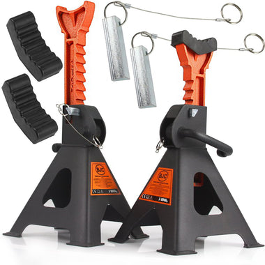 Set suporți auto cu cremalieră BJC – 3 tone (2 bucăți)