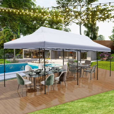 Pavilion Pliabil de Grădină 3x6m | Cort Pop-Up Impermeabil