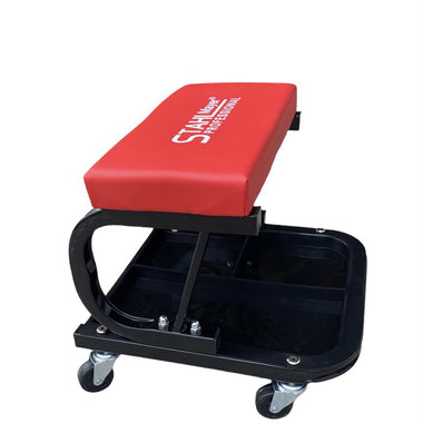 Scaun mecanic dreptunghiular cu 4 roți – pentru service auto