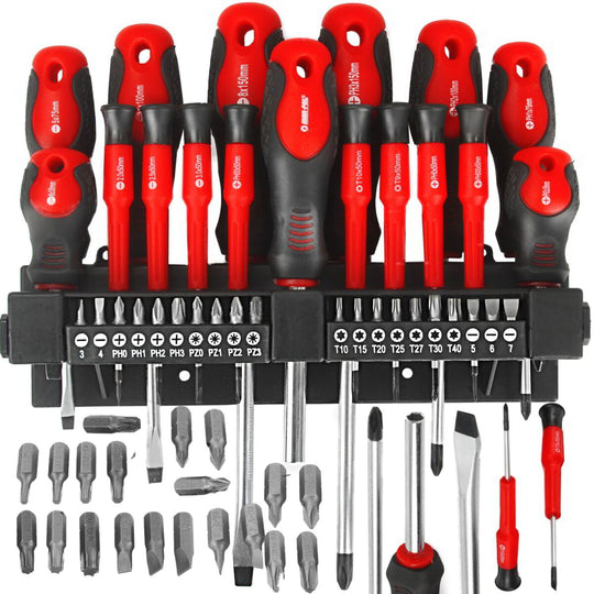 Set Profesional de Șurubelnițe Magnetice 36 piese + Suport de perete – Mar-Pol®